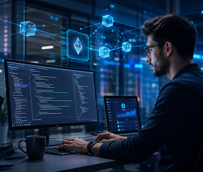 Decentralized application interface and wallet integration