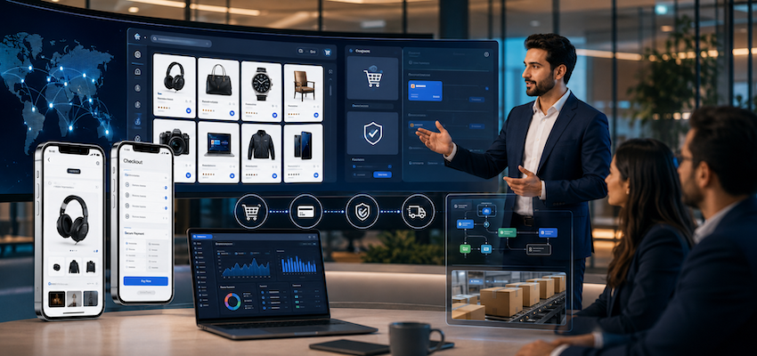 Scalable eCommerce platform for online business growth